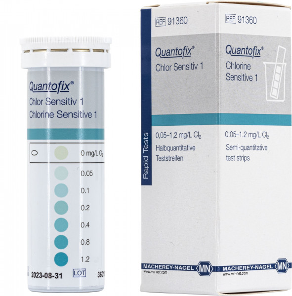 QUANTOFIX® test strips Chlorine Sensitive 1